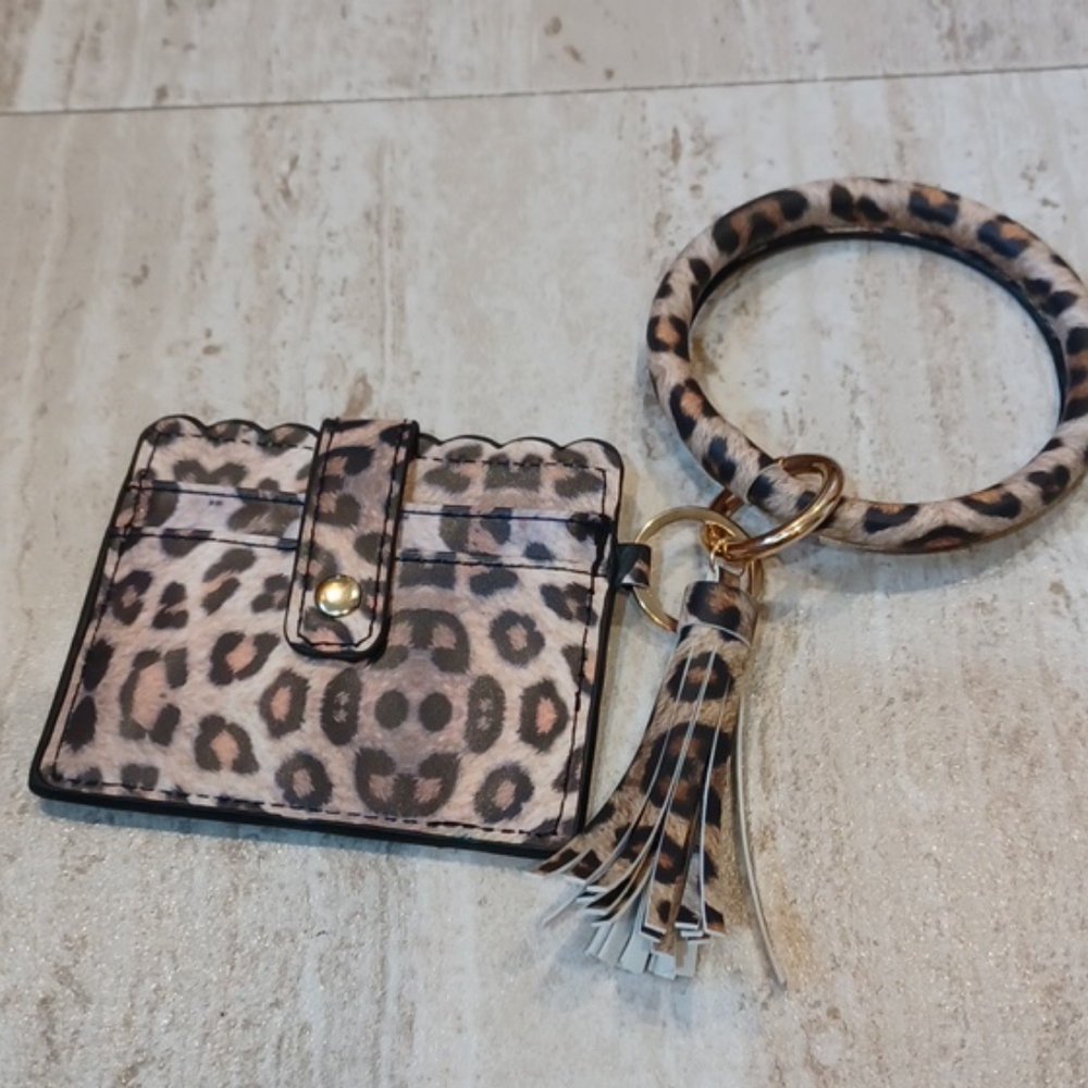 Keyring Wallet Wristlet